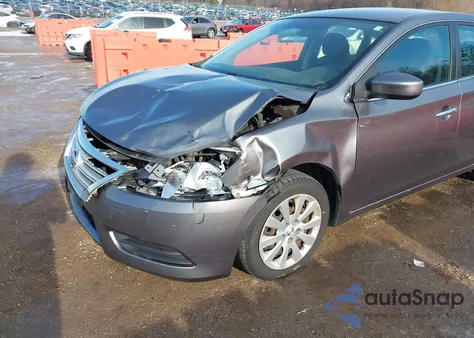 2015 Nissan Sentra S from USA, damaged, VIN 3N1AB7AP5FY276596